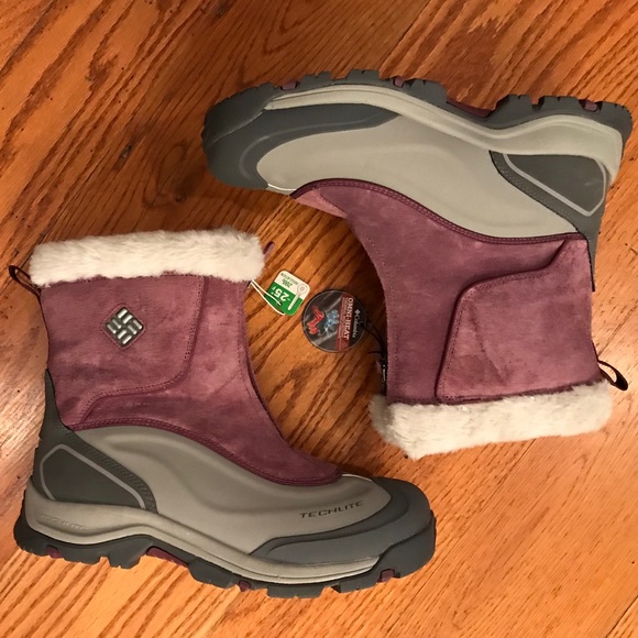 columbia suede boots